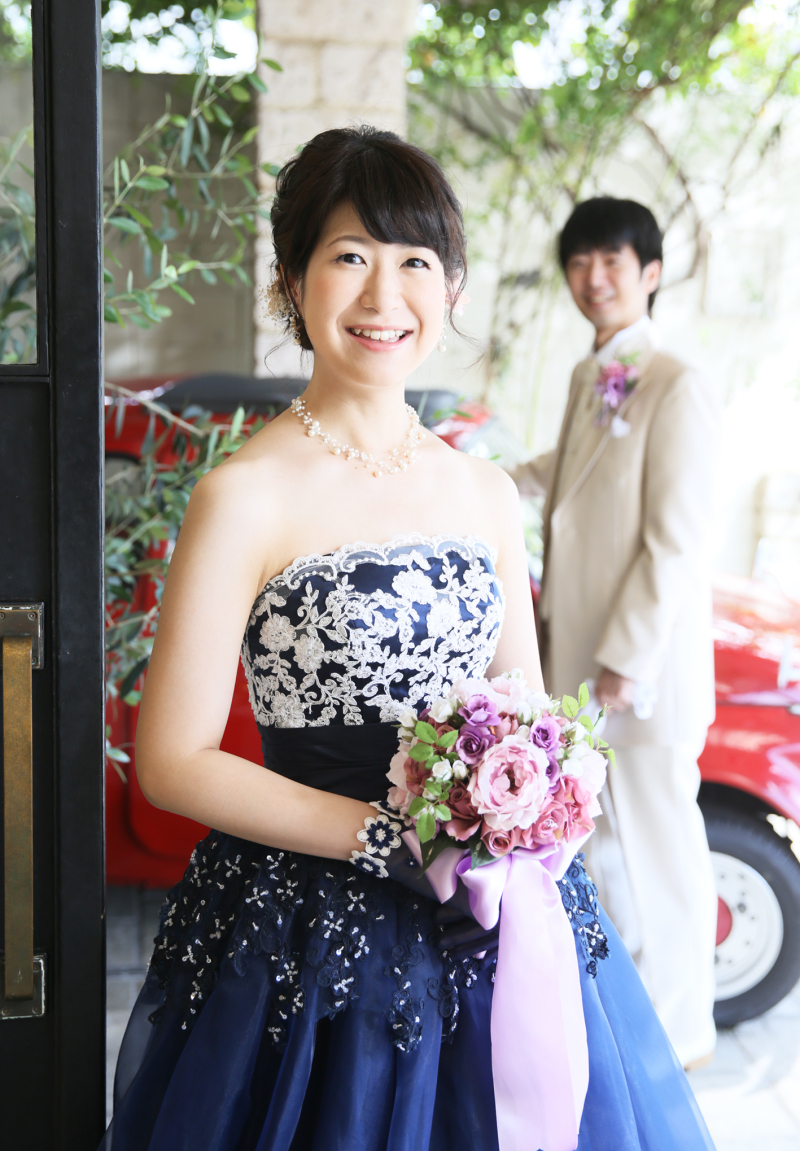 ドレスが良くお似合いです♡♡♡