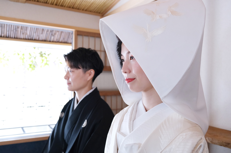 和装横顔