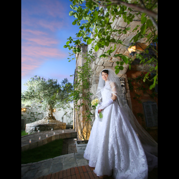 夕暮れのウエディング撮影☆