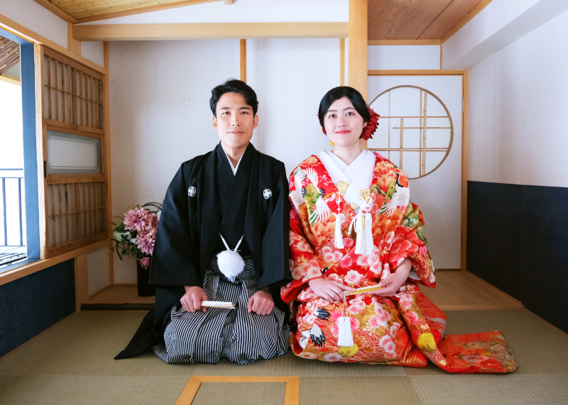 和室正座シーン