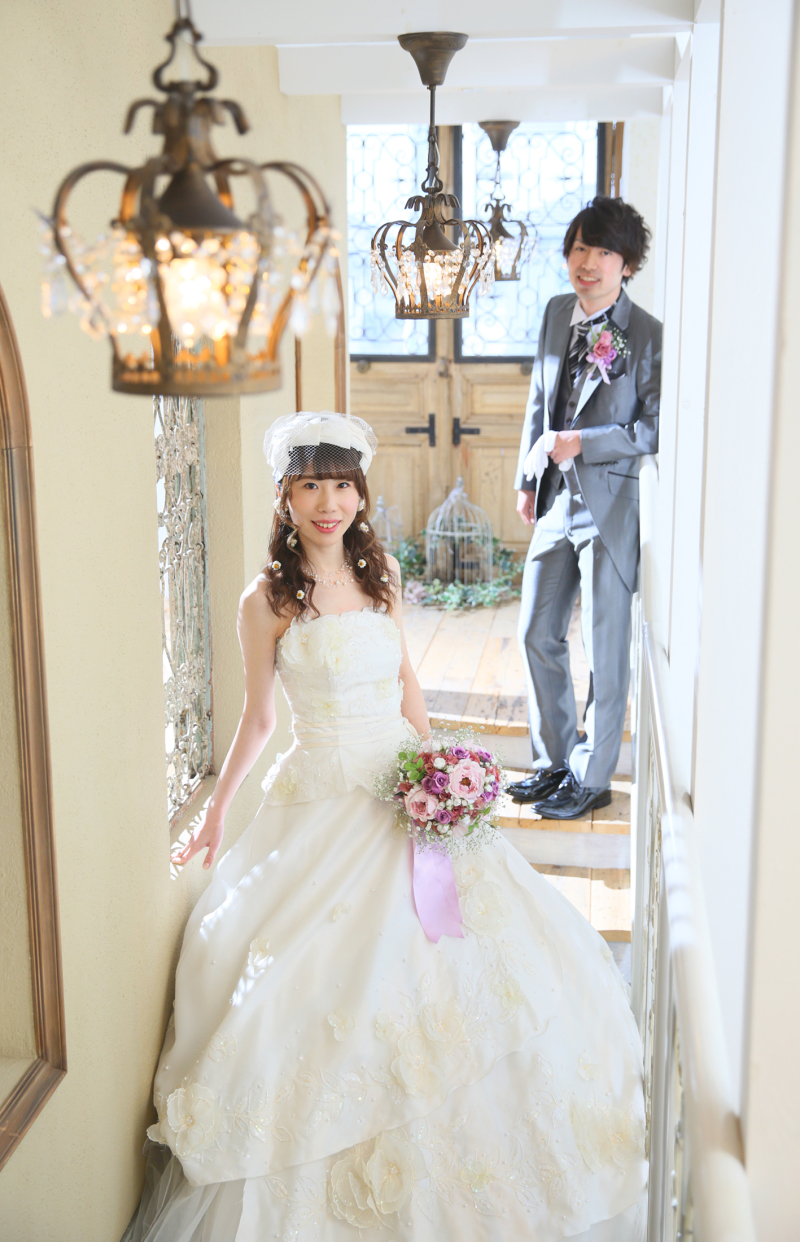 二人とスタジオのインテリアが相まって素敵♡