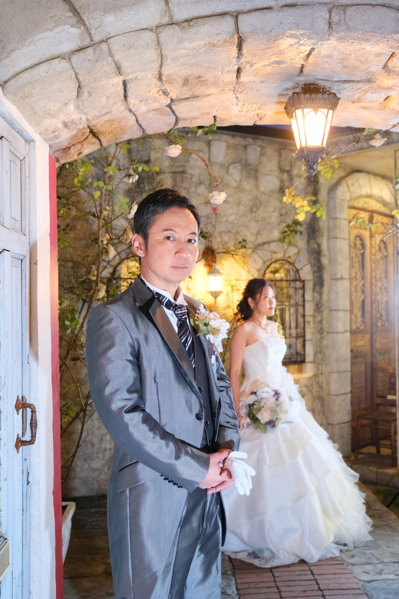 ＊＊小道での夜景シーン＊＊