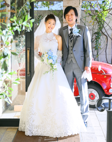 赤い車のオブジェ☆