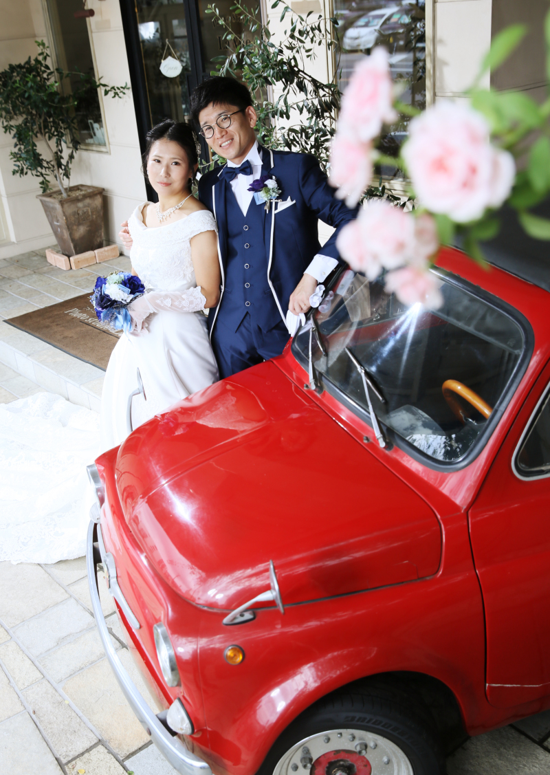 ベビーとバラとオフショルダーと♪