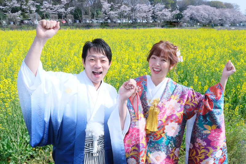 ＊菜の花＆桜ロケーション＊