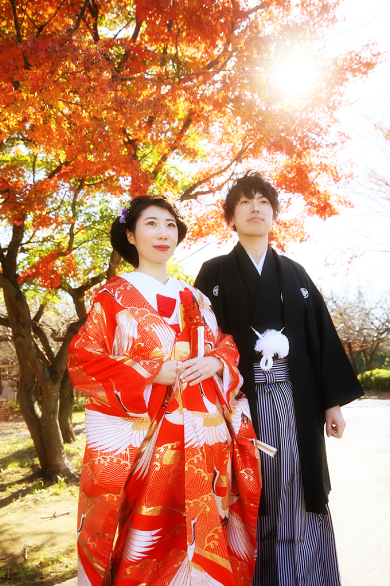 紅葉と優しい陽射しに包まれて。。。