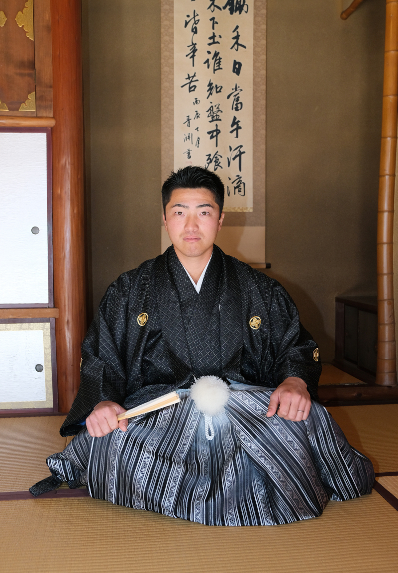 旧山崎家別邸にて　〜新郎ソロ〜