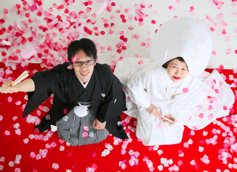 ＊白無垢フラワーシャワー＊