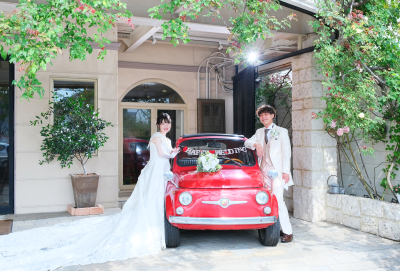 *ガレージでほのぼのショット*