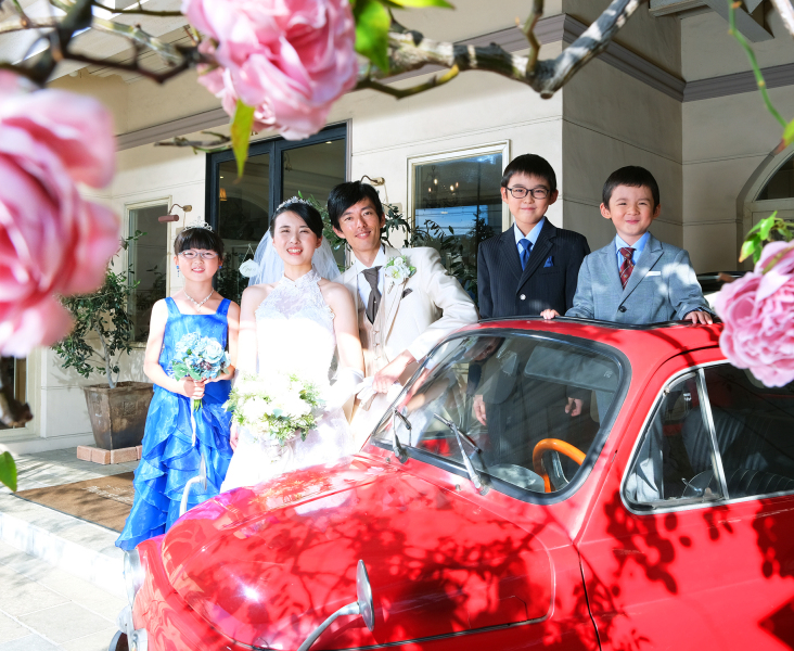 洋装&times;ご家族