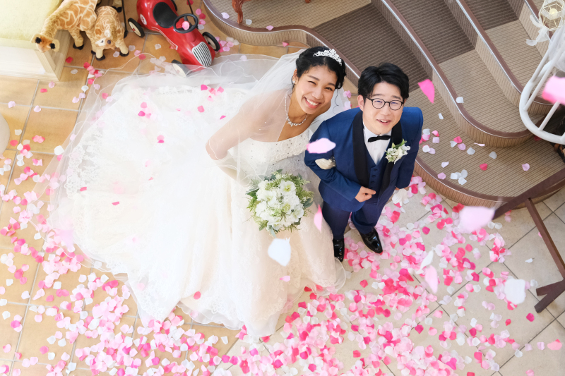 フラワーシャワー♪