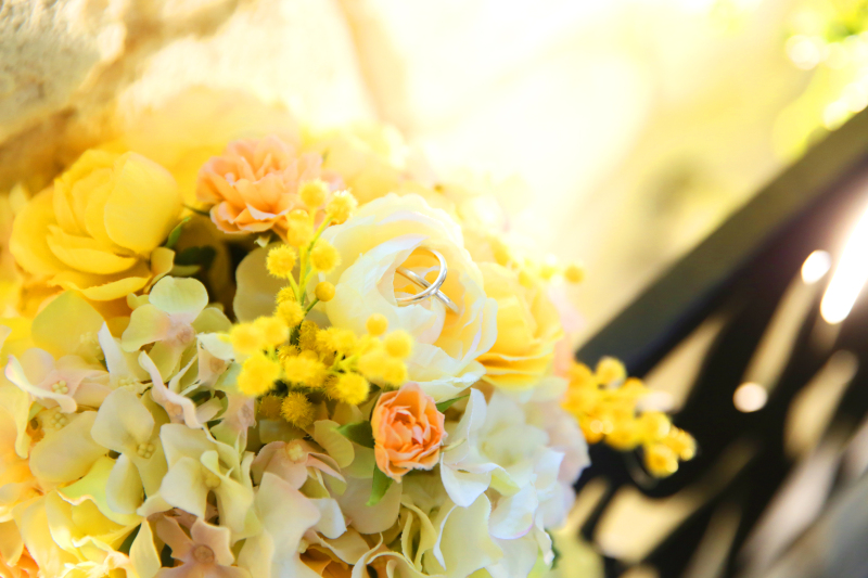 ＊リングとブーケ＊