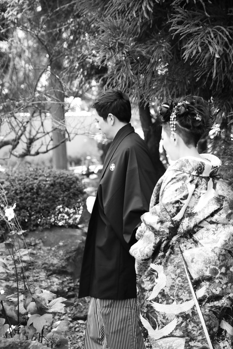 *モノクロシーンに*