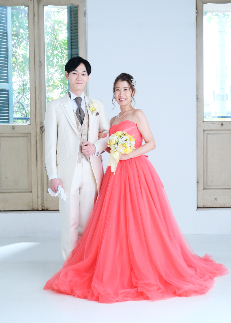 2着目・・・カラードレス♡