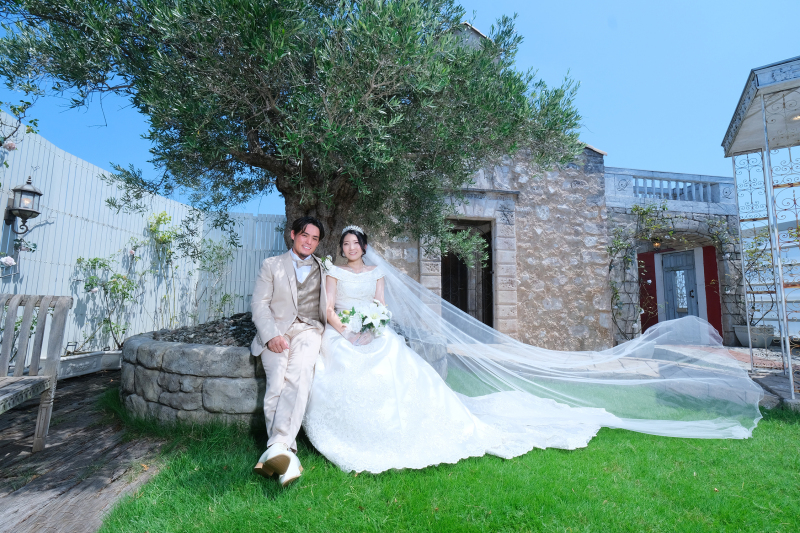 *ベールがふわり*