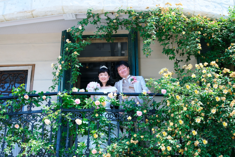 *テラスdeバラフォト*