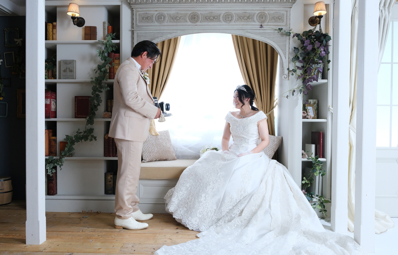 *新郎が撮影します!*