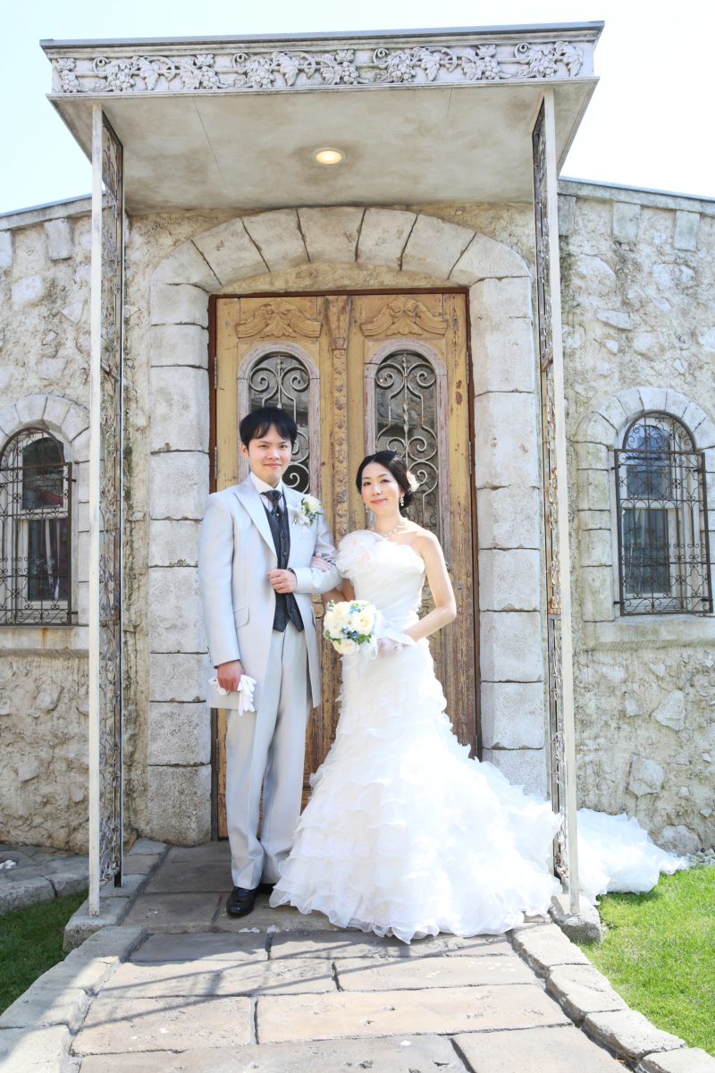 3着目のウエディングドレスはアンティークに♡