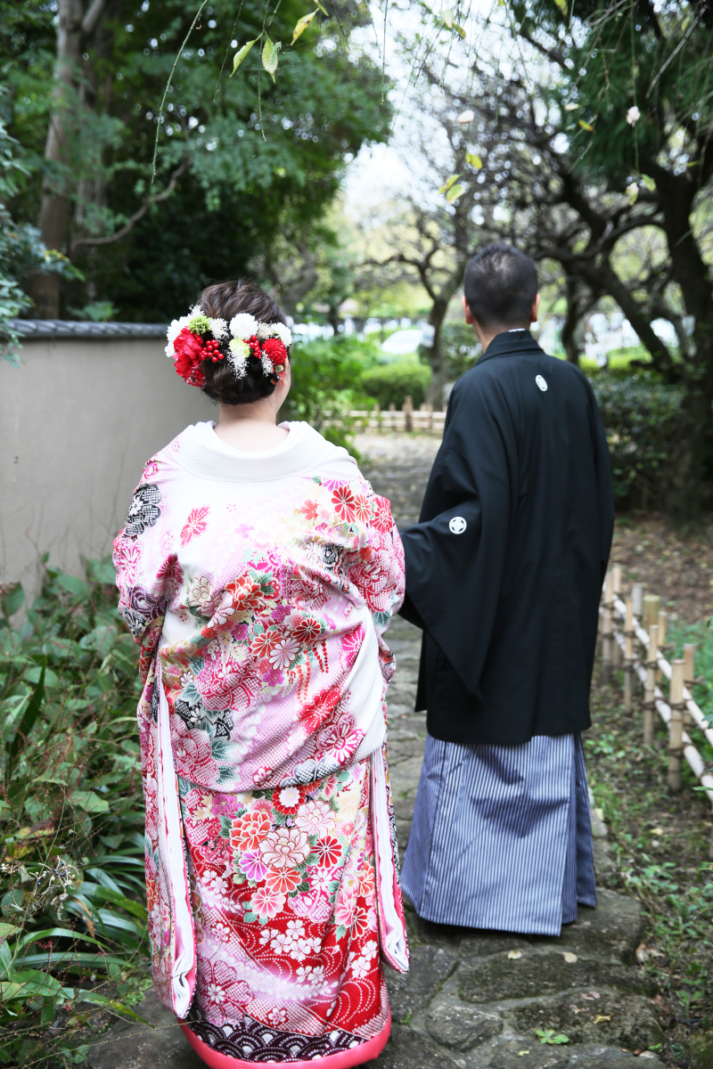 ＊和装後ろ姿＊