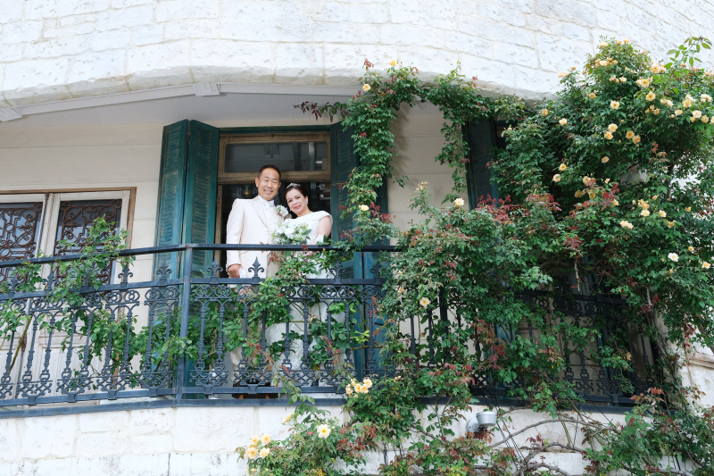 ＊ほんのりとバラが＊