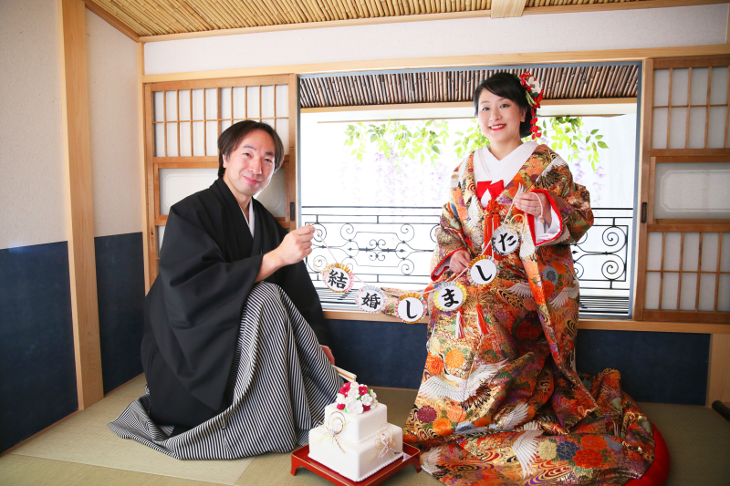 *和室とガーランド*