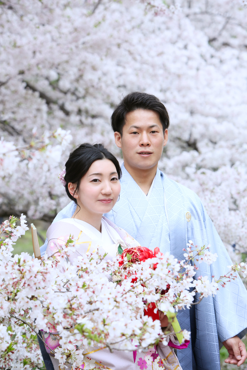 打掛&桜ロケ♡No,1