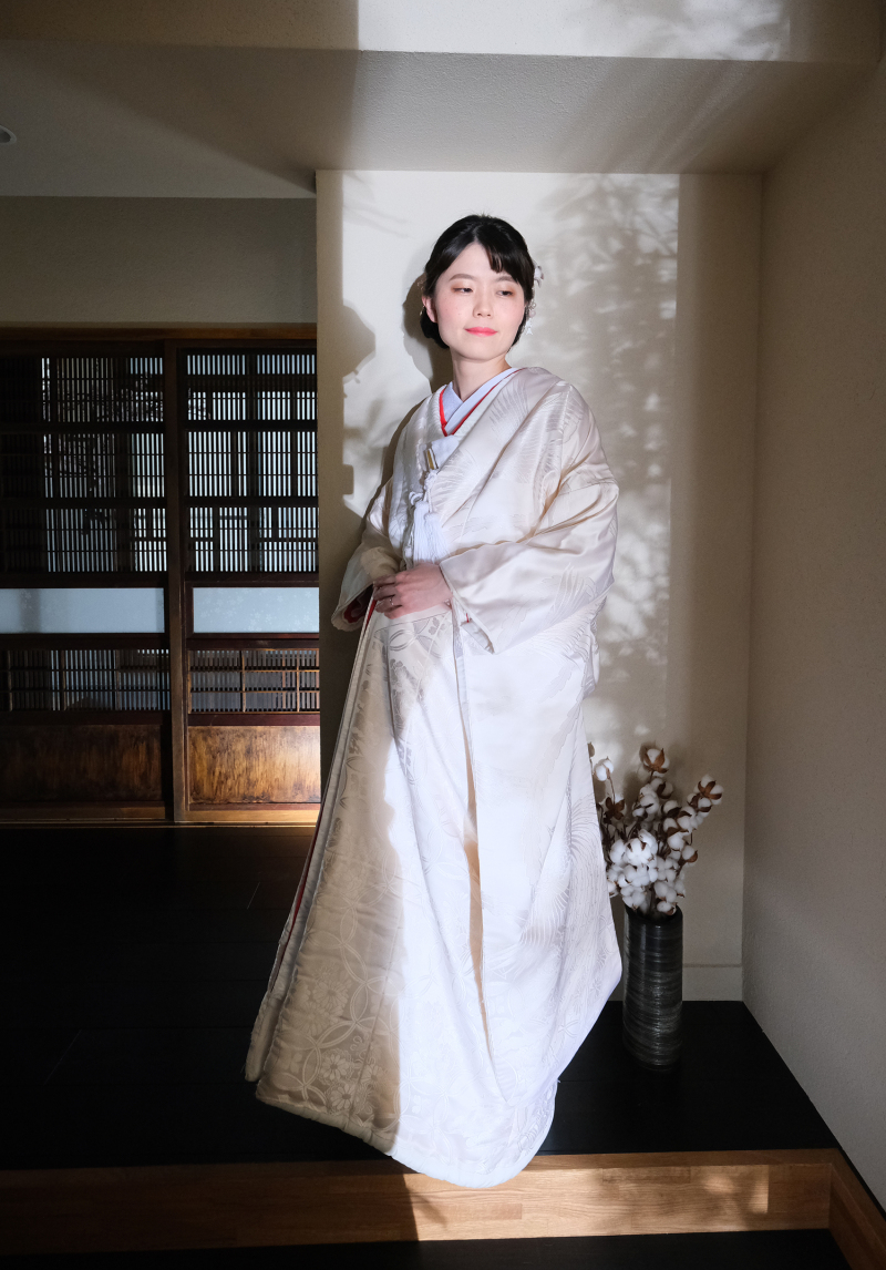 ＊白無垢ソロショット＊