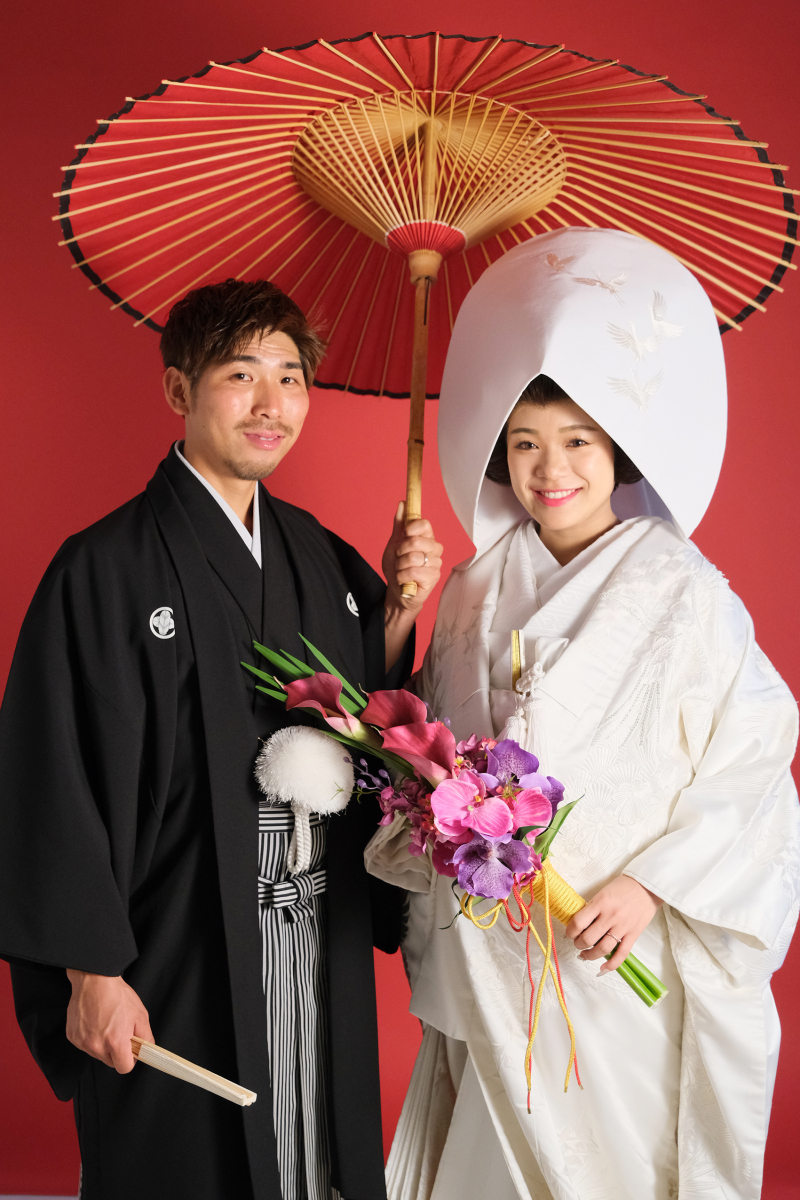 *白無垢&綿帽子*