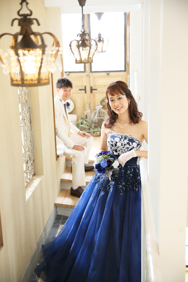 *アンティークな背景にマッチして*