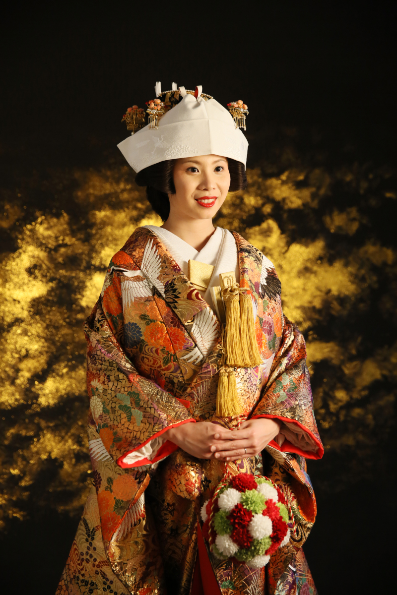 花嫁ショットはご実家に♪