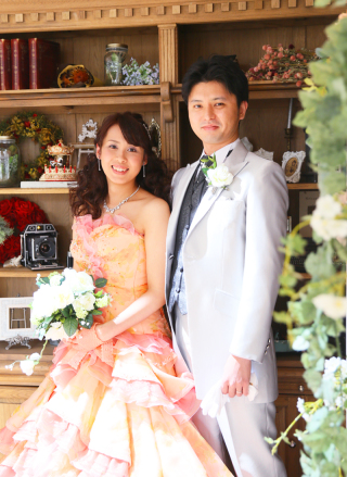 憧れのドレスを2着も着ちゃいました♪