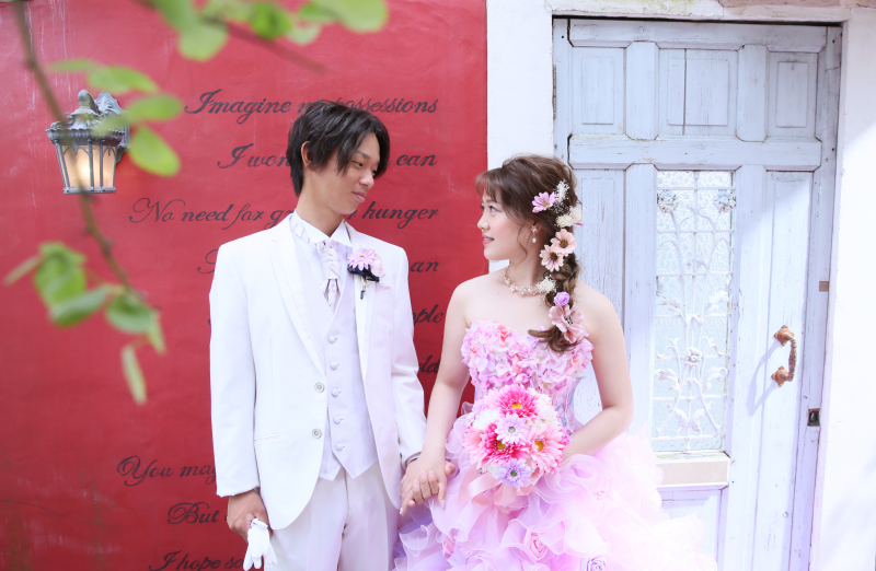 PM1:00 1着目のカラードレス♪