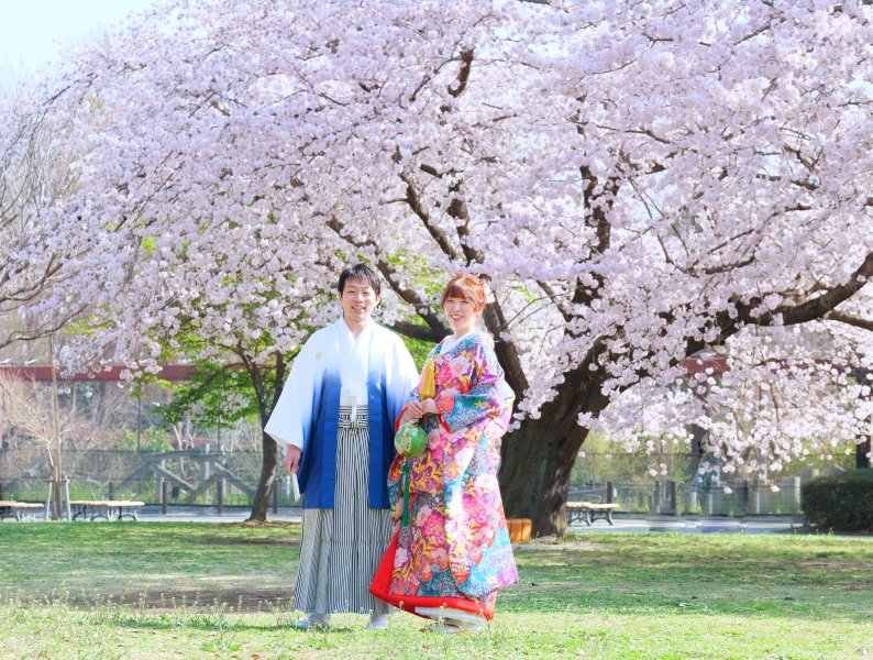 和洋4着＆桜ロケーション＆お子様と一緒♪