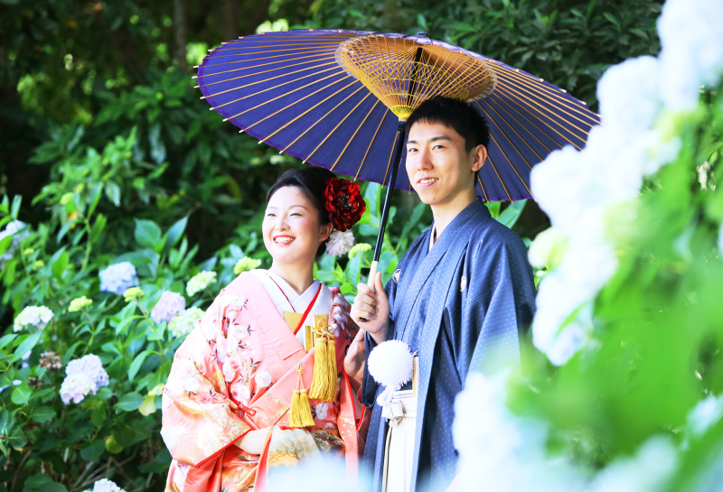 梅雨時期のロケーションフォト♪
