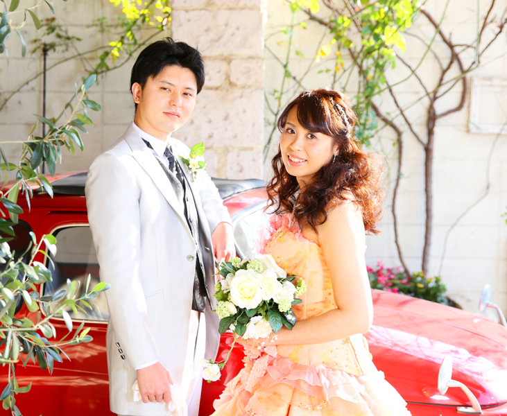 爽やかな二人＋FIAT♡