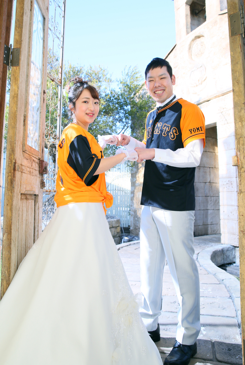 ＊ユニホームとグータッチ＊