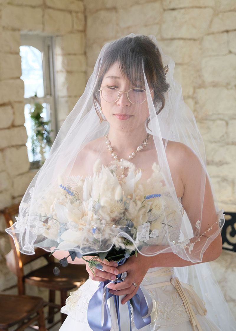 ウエディングドレス&times;ソロショット＊＊