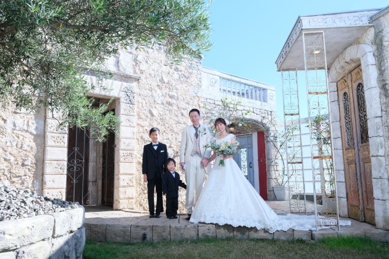 家族の記念写真＊＊