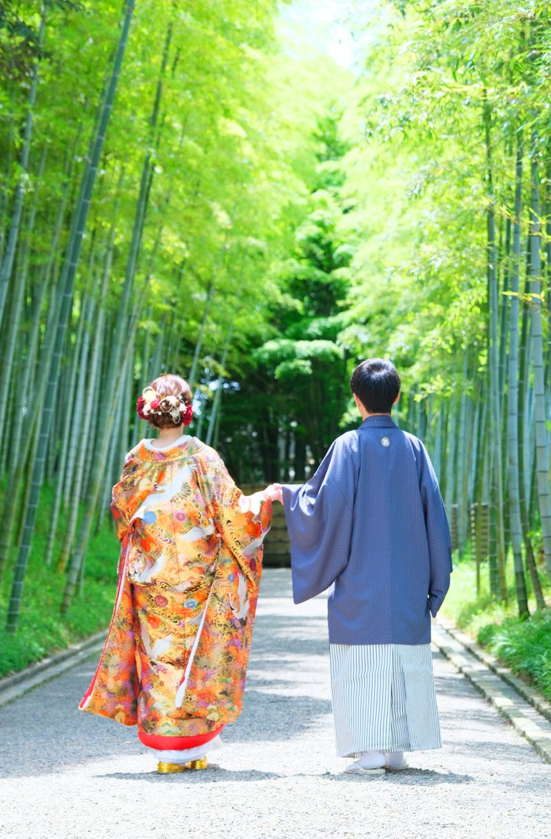 ＊花田苑竹林後ろ姿＊