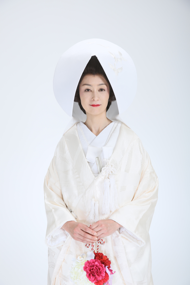 ＊白無垢綿帽子ソロ＊