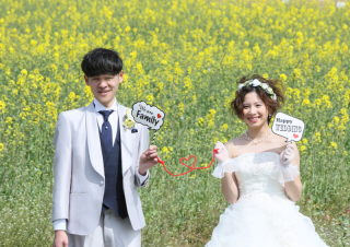 和洋装撮影☆春を満喫！