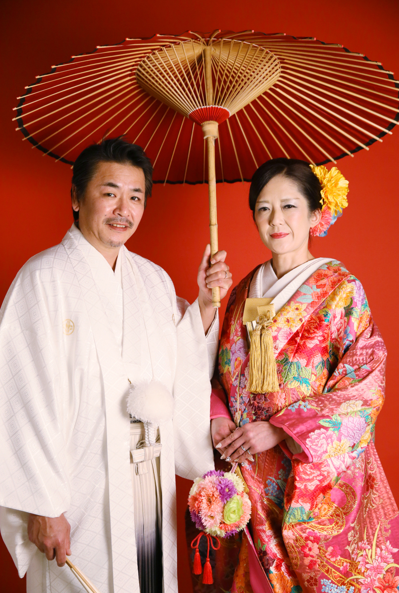 *華やかな打掛の小物たち*