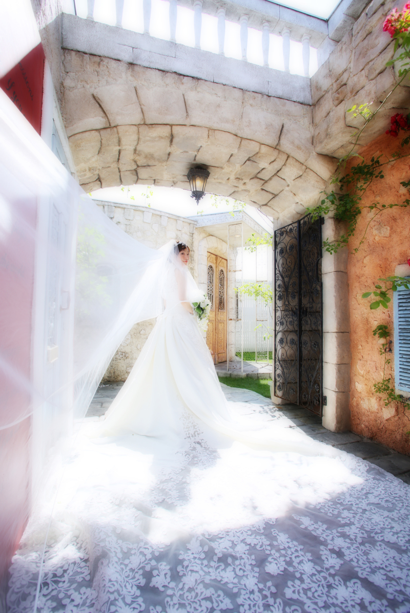 ロングベールと風♪