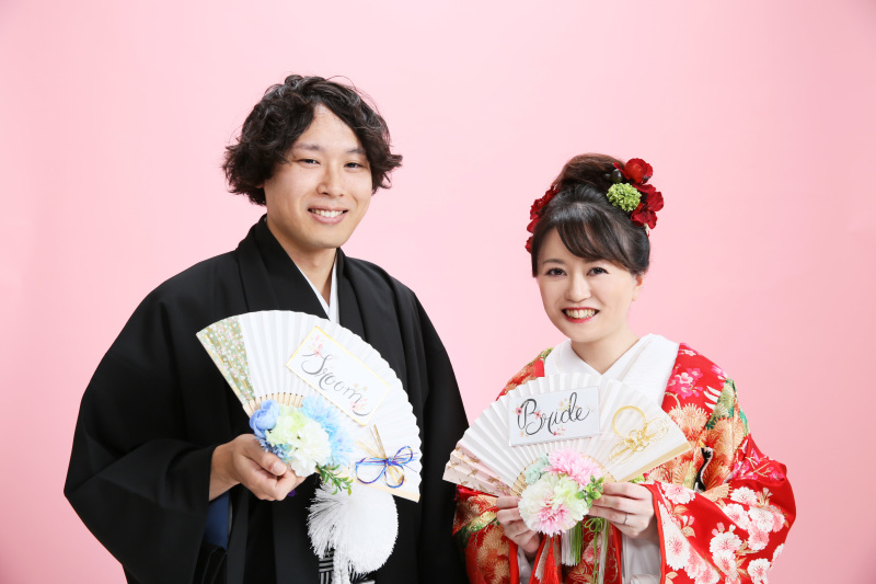 ステキな夫婦扇子で☆