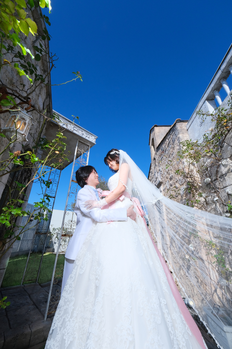 青空抱っこフォト