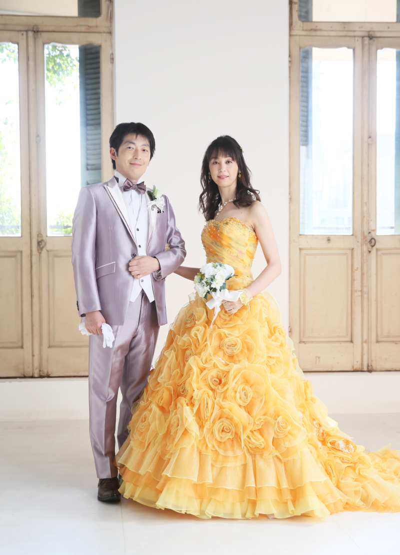 ＊カラードレス立ち姿＊