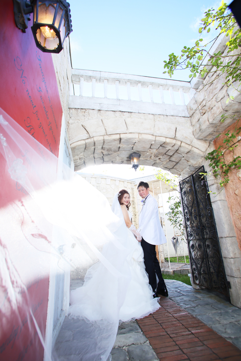 ＊風になびくベール＊