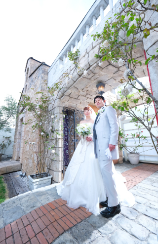 フォトスタジオラヴュー本店_和装2着洋装2着＆桜ロケーション＆Family♡