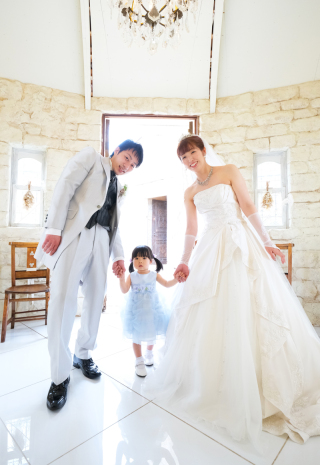 フォトスタジオラヴュー本店_和装2着洋装2着＆桜ロケーション＆Family♡