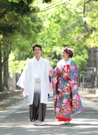 和装お色直し(打掛&紋付)